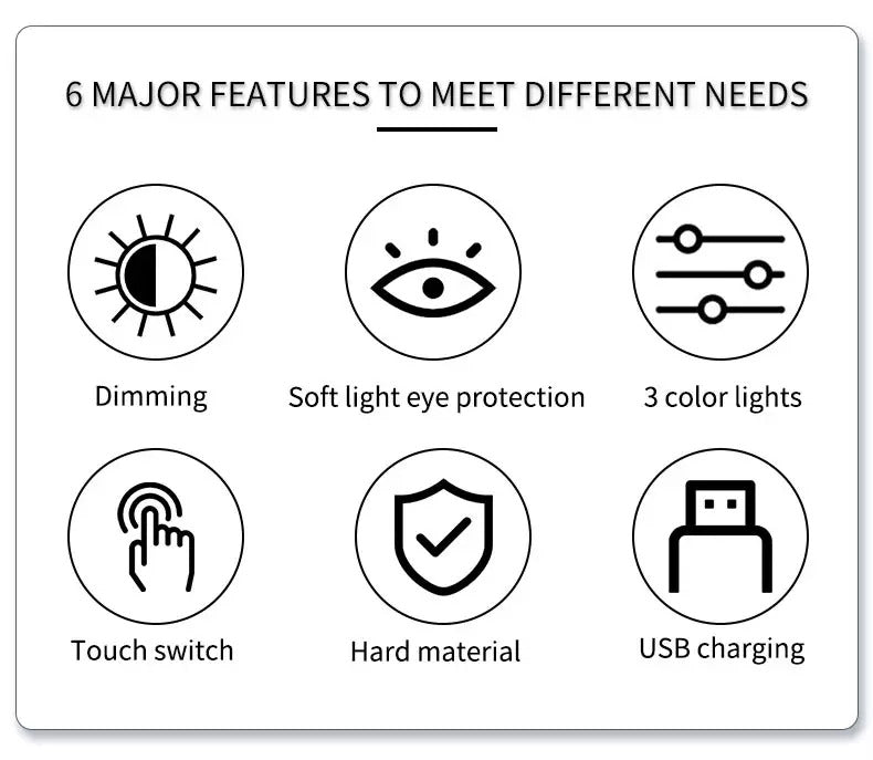 Zero Shaped Crystal Table Lamp