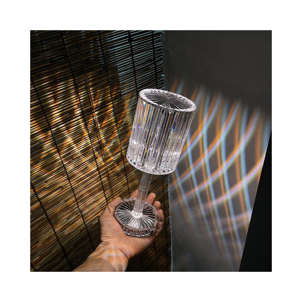 Crystal Strip RGB LED Table Lamp